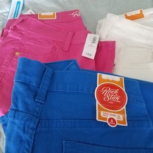 Rock Star colored skinny jeans NWT